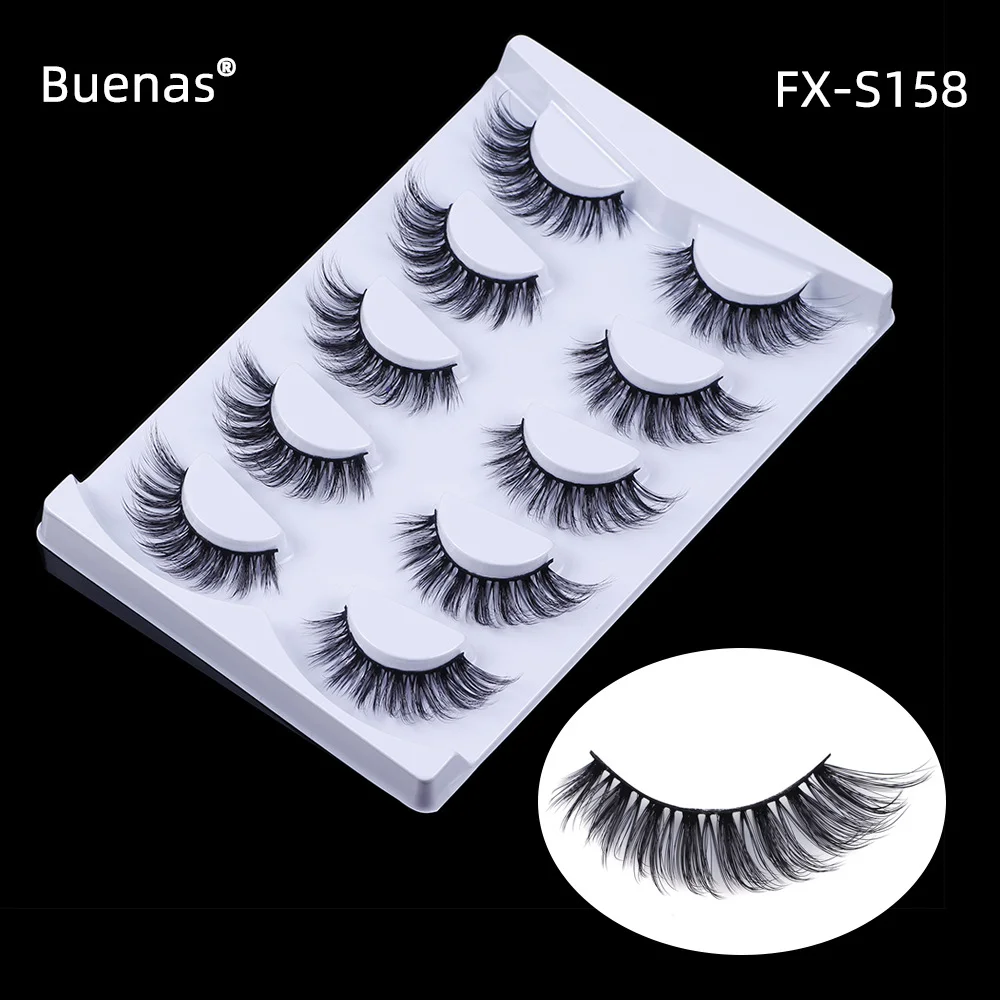 5 Pairs Natural 3D … - image