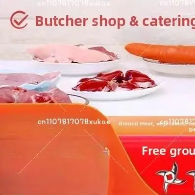 

YCD-12 Heavy Duty Electric Meat Mincer Grinder Max Powerful Home Portable Sausage Stuffer Meat Mincer Food Processor