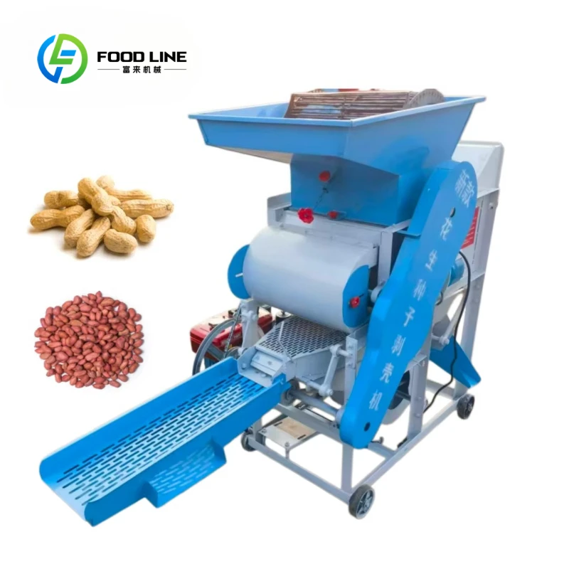 Customized Portable Peanut Shelling Machine Automatic Peanut Huller High‑efficiency Kernel Separator for Farm Oil Press Plant