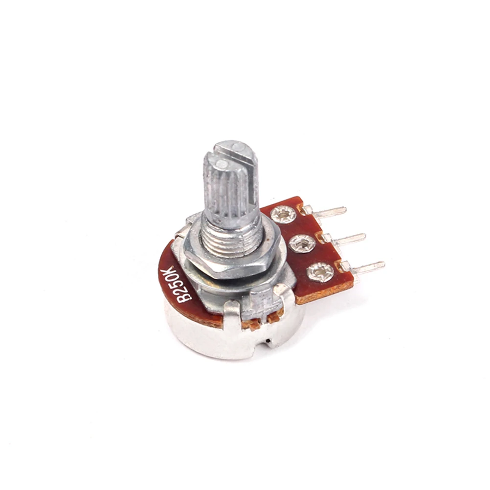 

1Pcs B250K Mini Audio Potentiometer Guitar Volume Control Pot Suitable For Electric Guitar Tone Upgrade