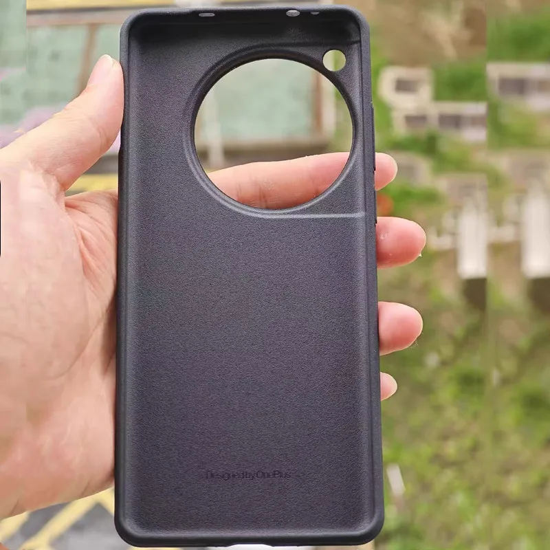 Oficjalne etui na telefon OnePlus Ace 3/12R, oryginalne, z efektem piaskowca, bumper, TPU+PC, matowa tylna obudowa — zdjęcie produktu 5