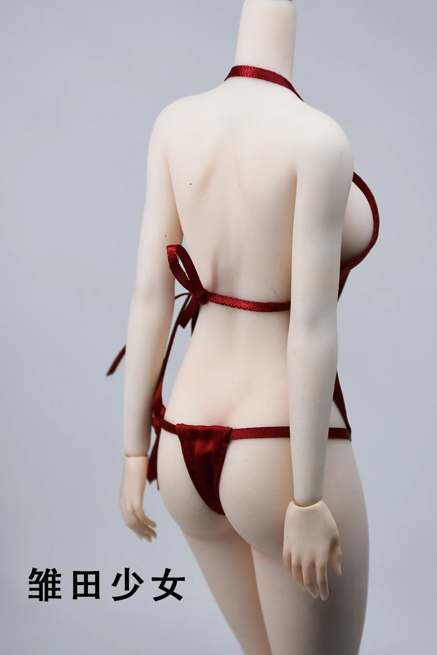 

【15 days made】1/6 Female Soldier Chinese Ancient Style Halter Underwear Suit Bellyband and Briefs Set for 12in Action Figure