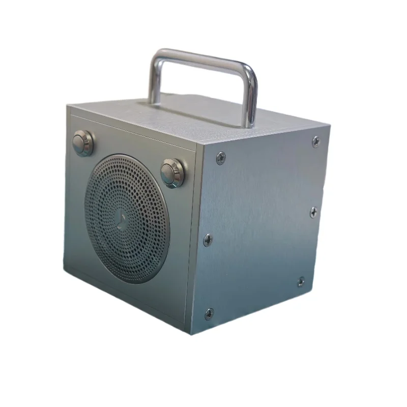 Desktop Mini CNC Aluminum Wireless Bluetooth Speaker TWS 5.1 2.25 Inch Full‑Range Speaker 3000mAh Type‑C USB Sound Card Portable