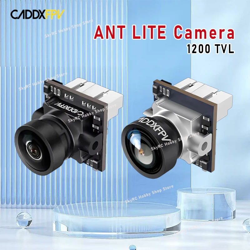CADDX FPV ANT LITE Camera, 1200 TVL, Global WDR, 165° FOV, 16:9 & 4:3 Adjustable Ratio, Professional DIY Parts for FPV Racing