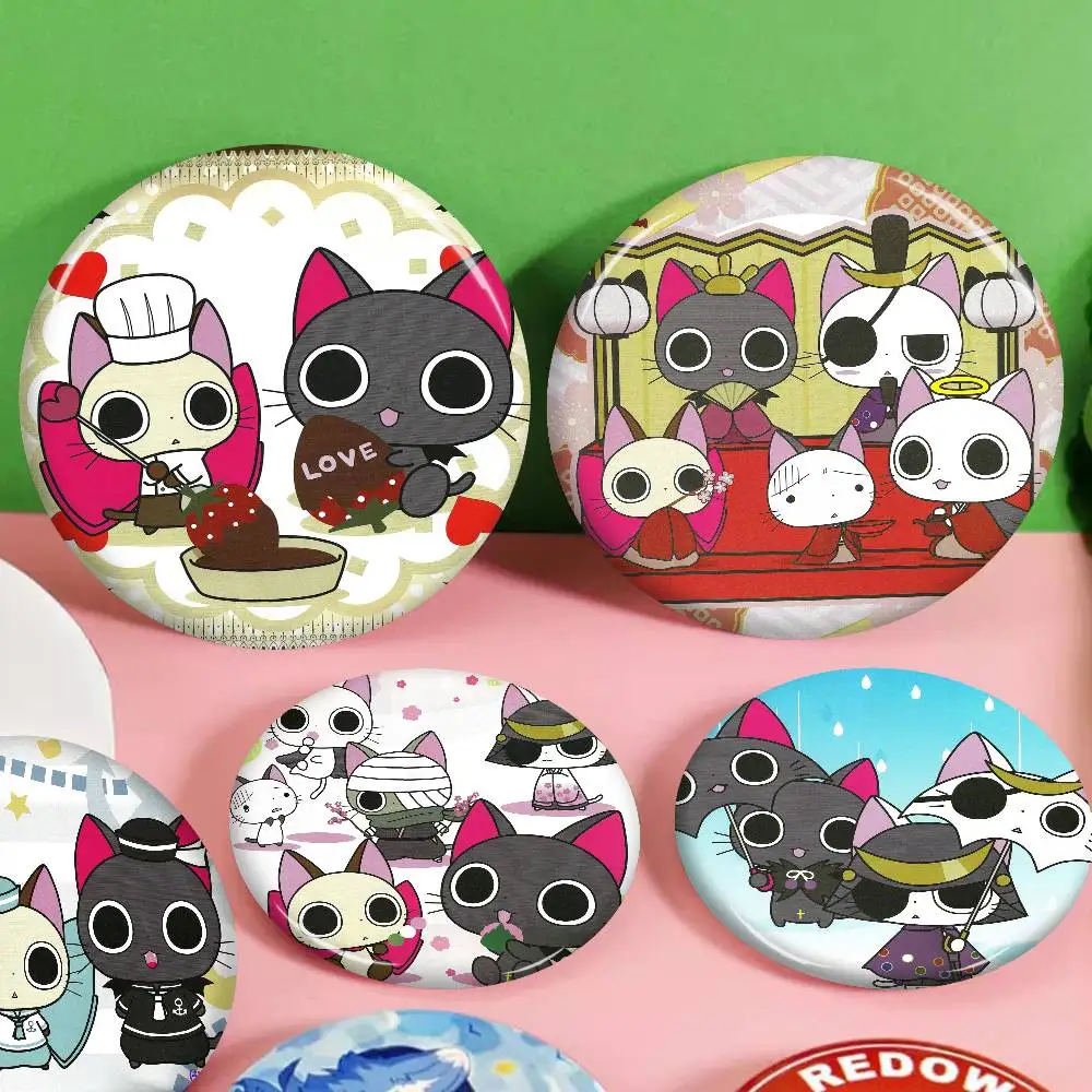 

Cartoon N-Nyanpire Tinplate Soft Button Pin Brooch Metal Badge Custom Jewelry Accessories Hat Bag Lapel