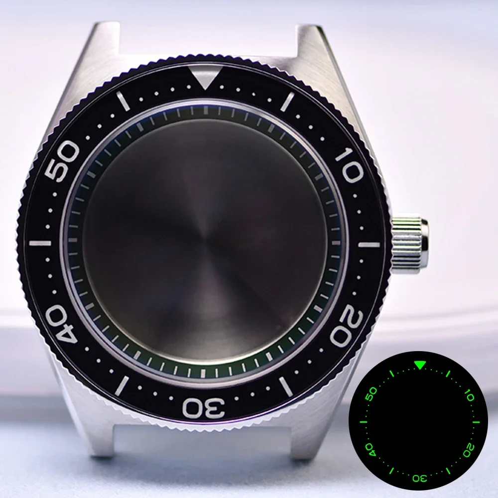 

Детали для часов HEIMDALLR, 42,6 мм, нержавеющая сталь, корпус часов MM200, сапфировая светящаяся вставка из стекла, подходит для механизма NH35/36, 20 бар