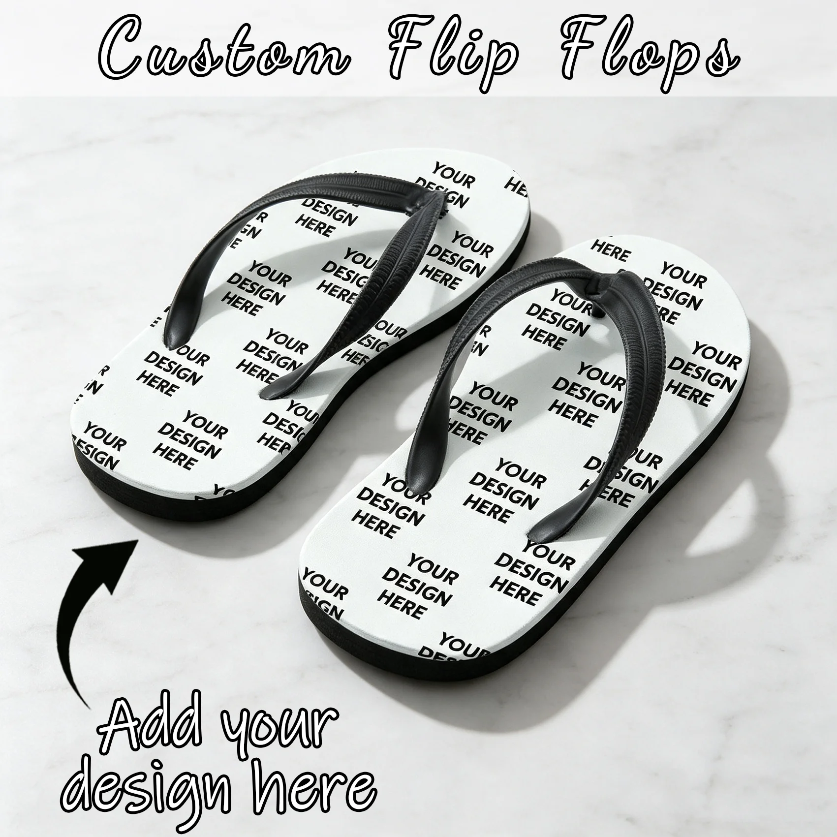 Custom Men's and Women's Funny Face Flip Flops Gift, Photo Flip Flops Gift, Face Flip Flops, Bridal , Wedding