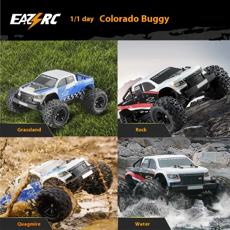 FMS Colorado 1/18 Rc Simulatiemodel Borstelloze Afstandsbediening Hoge Snelheid Terreinwagen 4wd Simulatiemodel Klimmen Auto Speelgoed