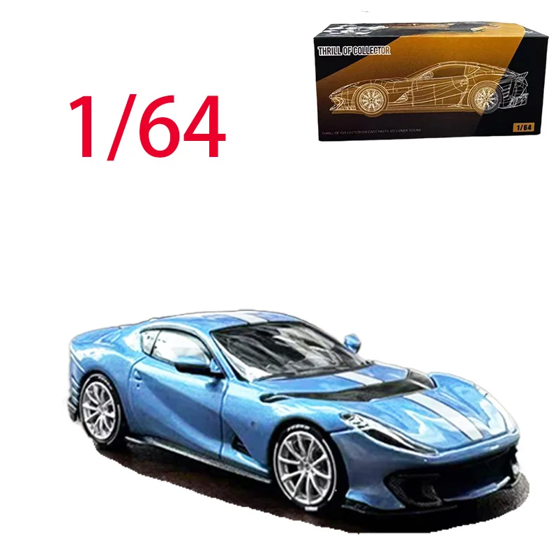 

TOC Diecast 1/64 Scale Ferrari Alloy Car Model Ferrari 812 V12 Play Vehicles Toys for Boys Original Box Collection Display