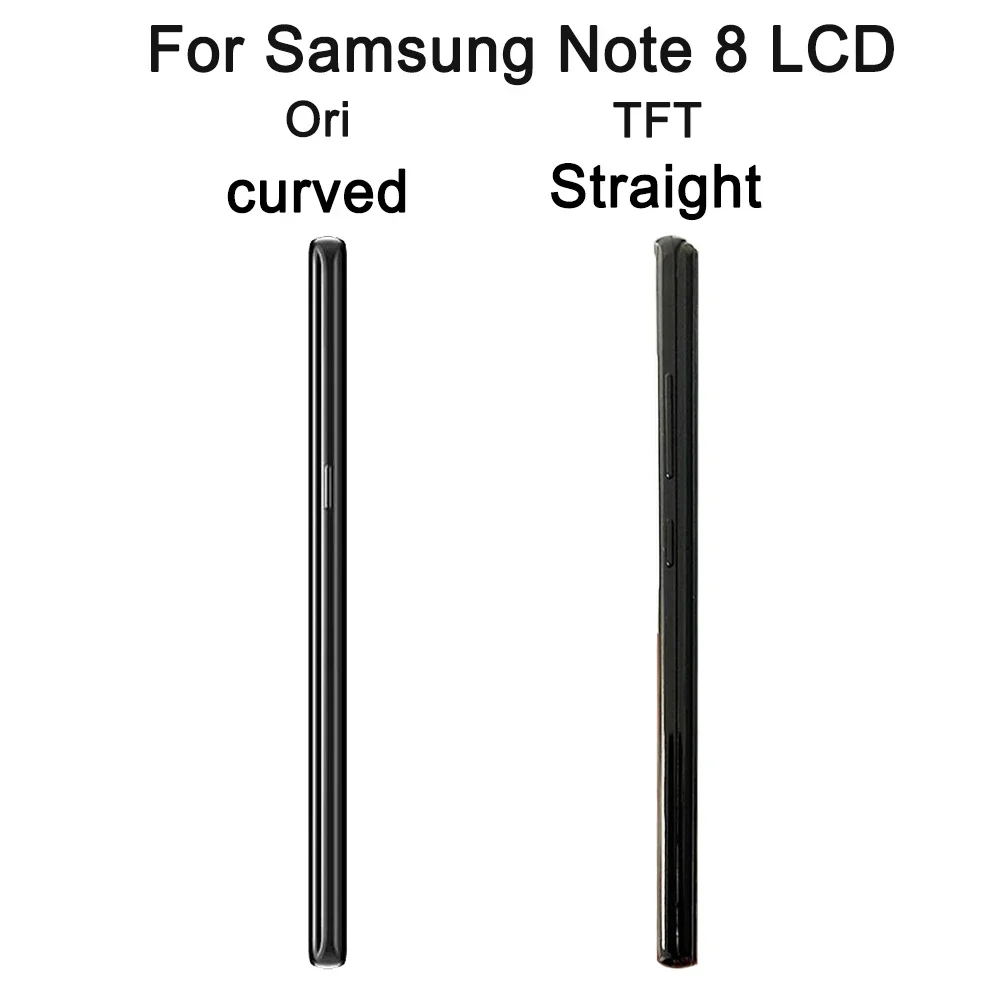 100% Test TFT Quality For Samsung Note8 Note 8 N950 N950U SM-N950F/DS LCD Display Touch Screen Digitizer Assembly