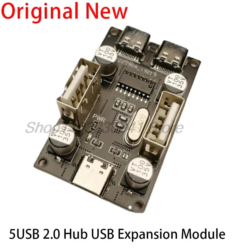 5usb 3type-c USBHUB USB2.0 Hub USB Expansion Module USB2.0 HUB 4-Port Controller