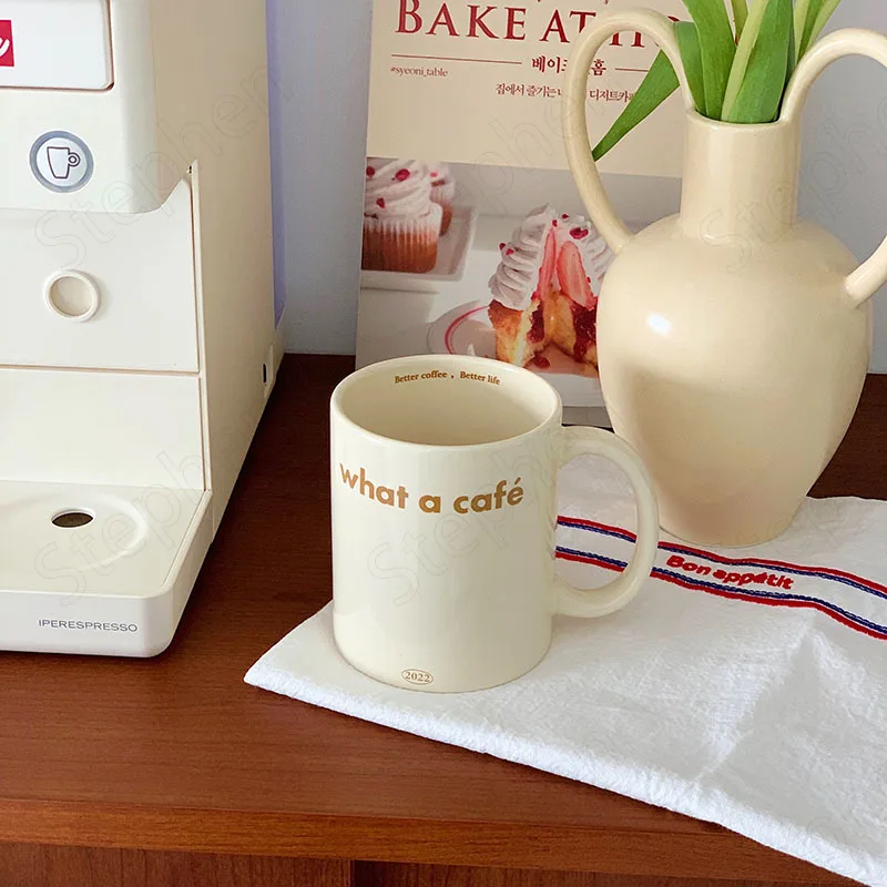 Korean Fashion Ceramics Mugs coffee mug Milk Tea office Cups Drinkware the Best birthday Gift for friends