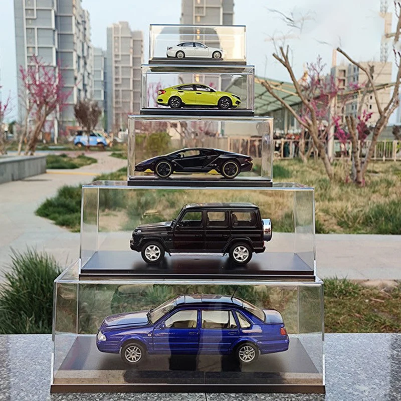 1:18,1:24,1:32,1:42,1:64 Car Model Display Box Dedicated Thick Acrylic Cover Model Dust Cover Storage Box