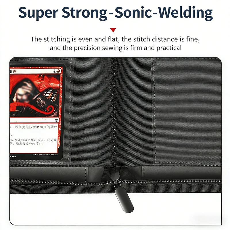 360/1024 Cards 9/16 Pocket Card Binder Collector Card Album - Pages Compatible for Game Cards, Sports Cards and other cards