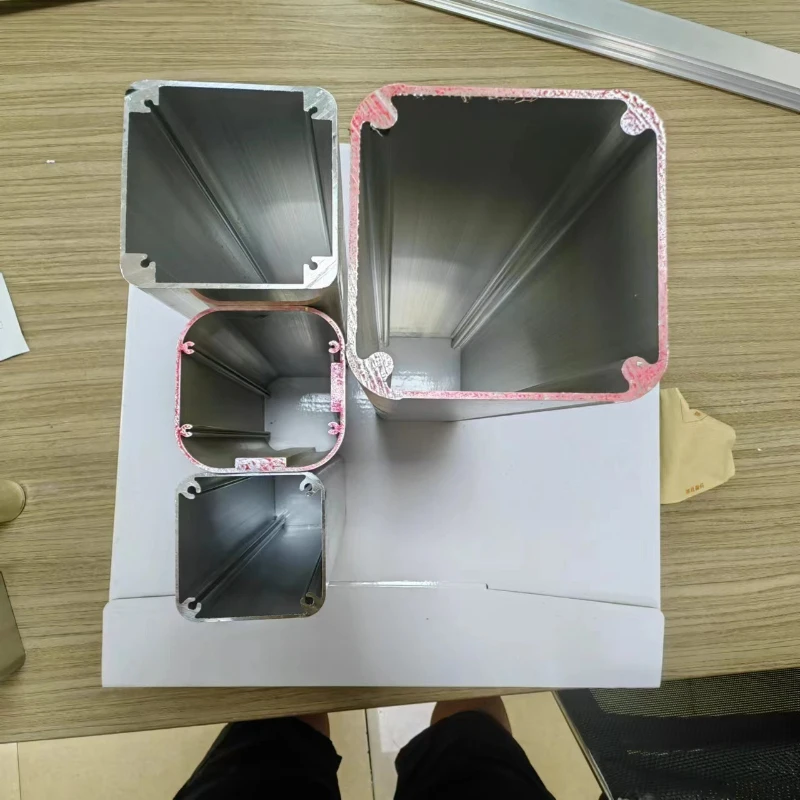 Aluminum profile square tube, aluminum tube profile rectangular tube, square pass  tube