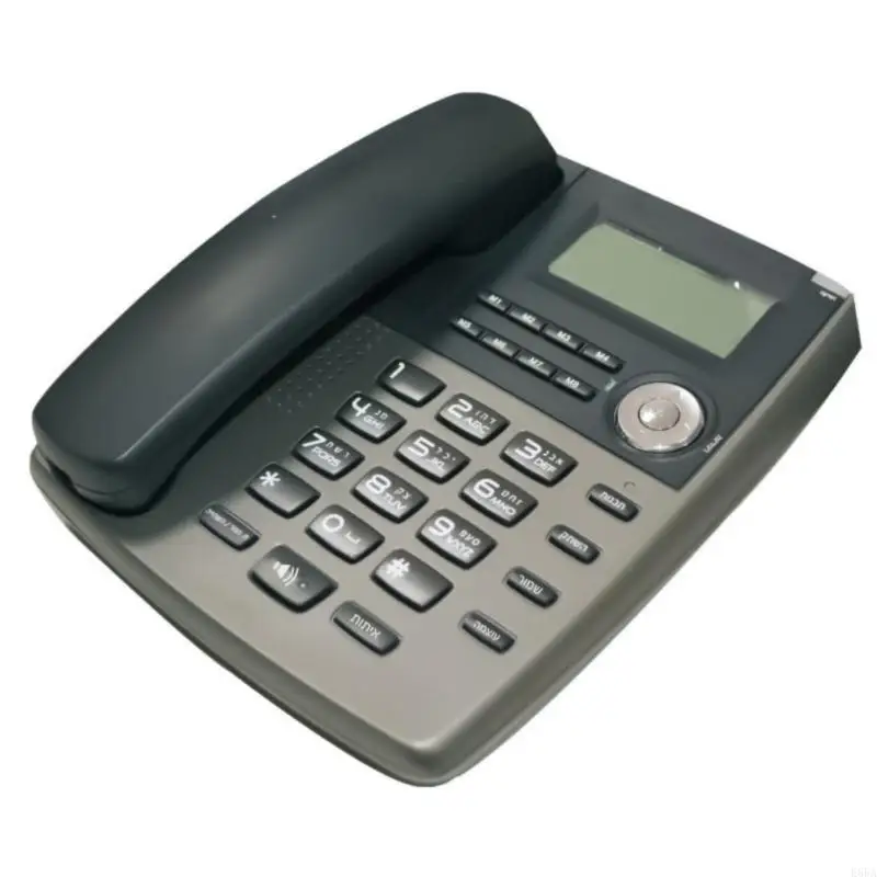 Versatility Fixed Line Phone Corded Phone with Caller Display Redial Function for Home Office and Hotel Applications E65A