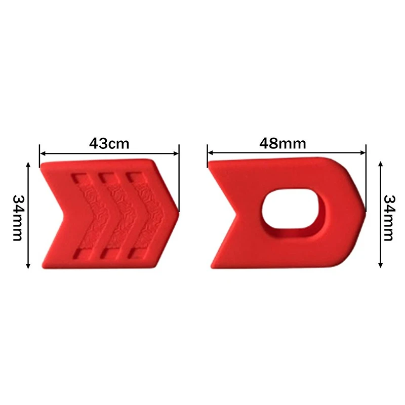 ENLEE-Juste de protection universelle pour manivelle de vélo de montagne, ensemble de bras de manivelle VTT, 4 pièces/1 jeu