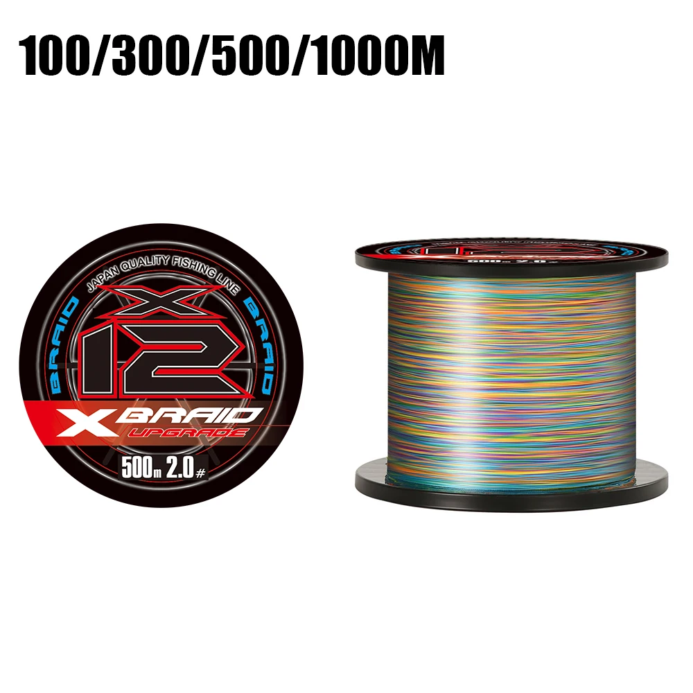 

X BRAID Upgrade X8 Devil Fishing Line Multifilament X8 PE Line NEW COLOR Super Strong Japan Fsihing Line 14LB-82LB