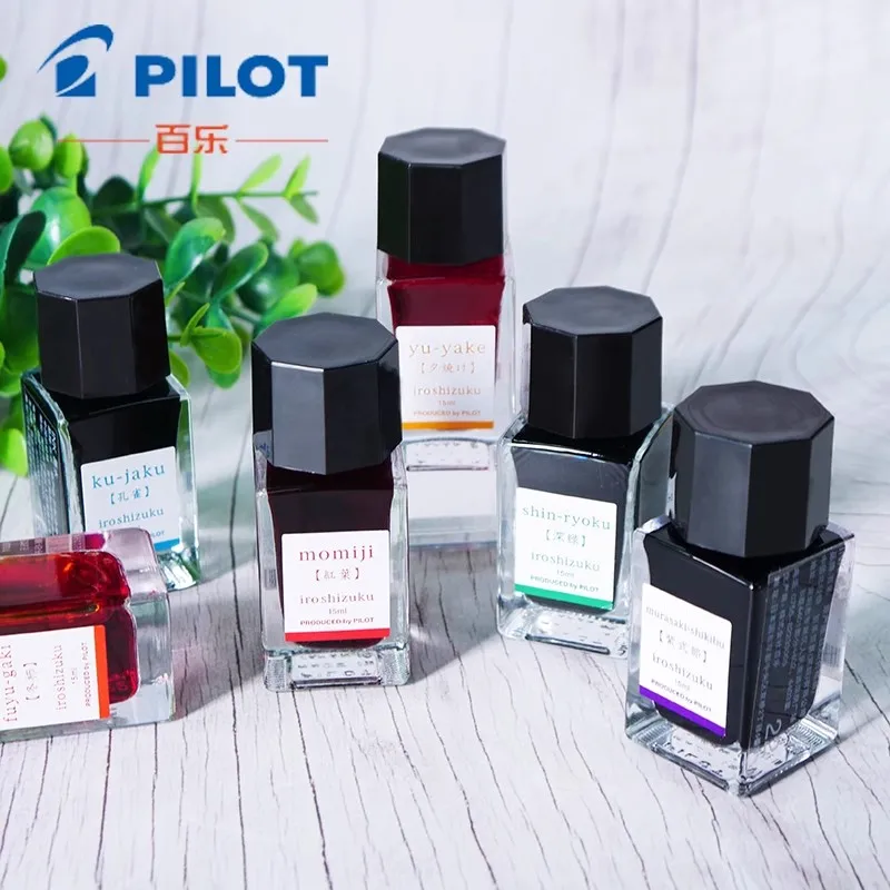 Atrament do pióra wiecznego 15 ml Barwnik na bazie wody Butelka z kolorowym tuszem Materiały do ​​pisania Artykuły biurowe PILOT — zdjęcie produktu 3