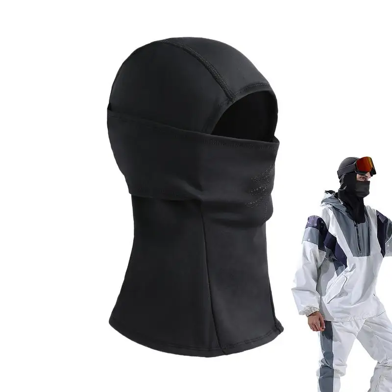 Couvre-visage intégral coupe-vent pour le cyclisme, écharpe de ski, protection contre les temps froids, sourire, plus chaud, hiver