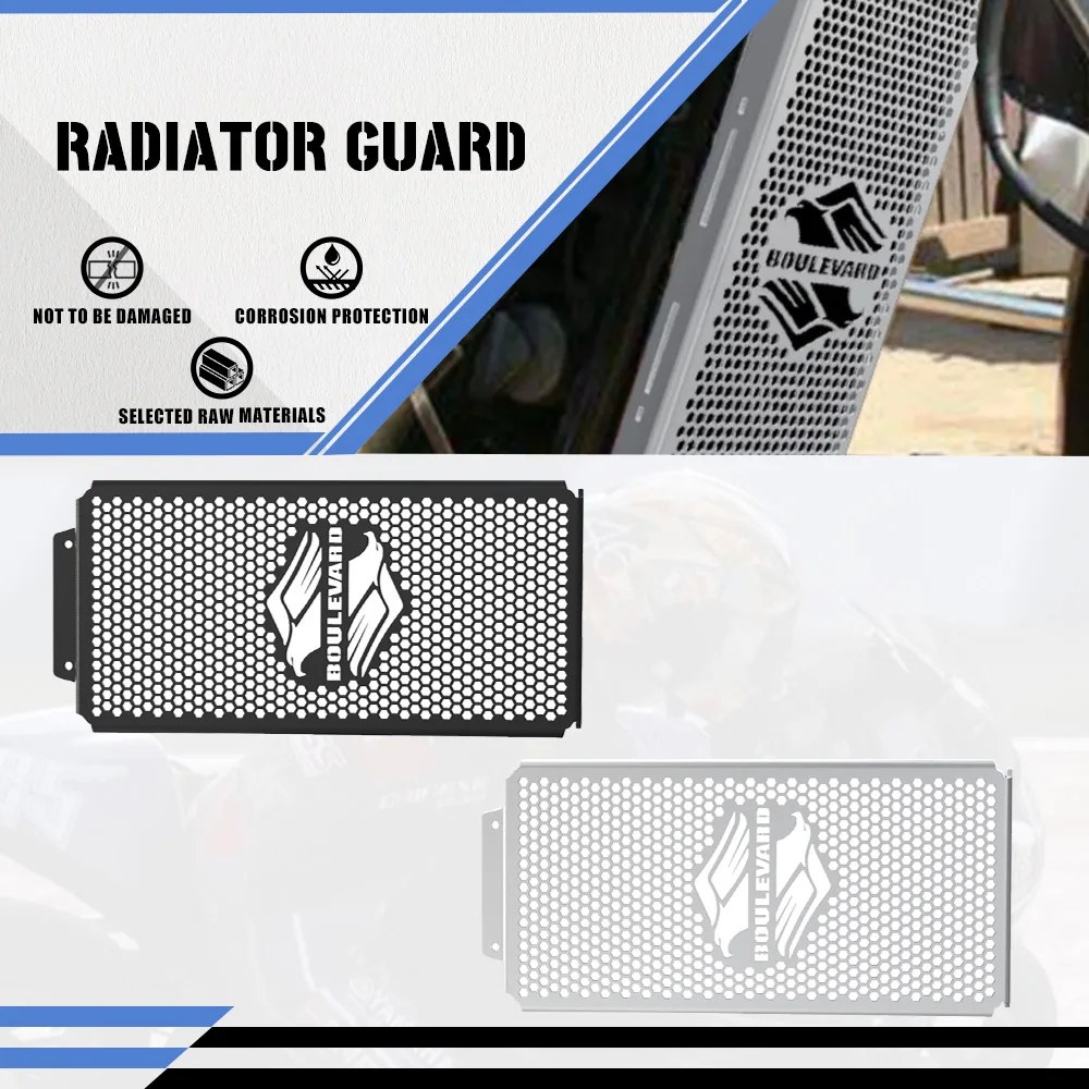 

For Suzuki Marauder VZ800 VZ 800 INTRUDER C800 BOULEVARD Boulevard C50 M50 Motorcycle Engine Radiator Cover Grill Protect Guard