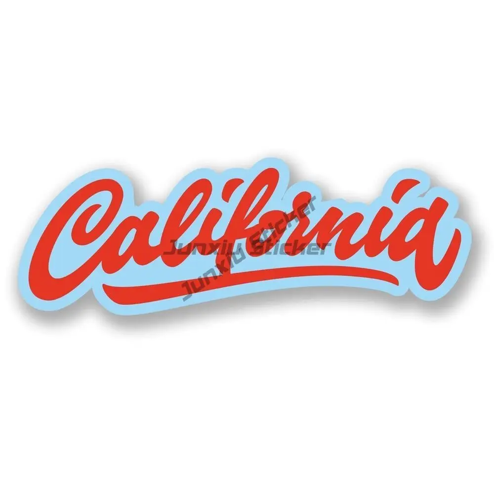 

California California Vinyl Sticker Laptop Travel Luggage Camper Bumper Truck Pickup Waterproof Design Decals