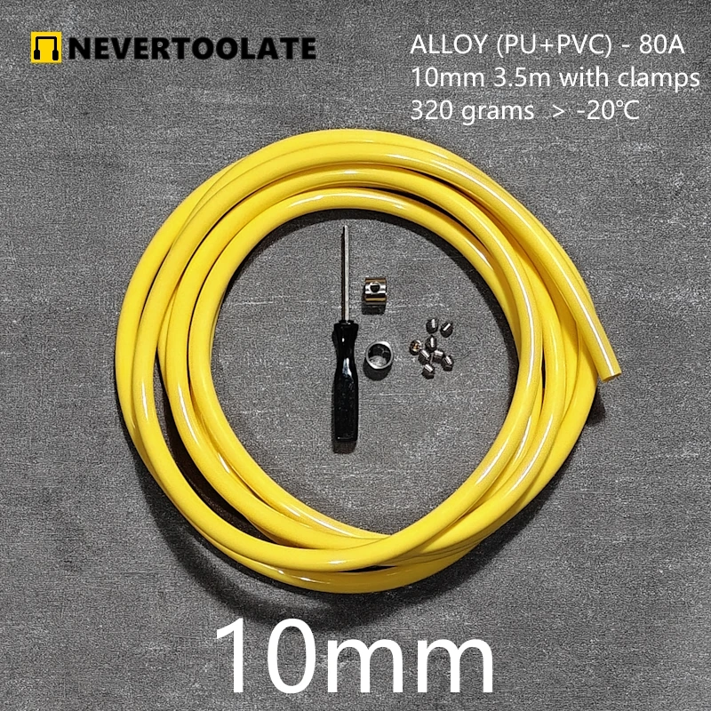 10mm diameter 3-3.5 meter solid pvc PVC+PU (alloy) WINTER SUMMER heavy jump rope backup rope replace accessories spare part