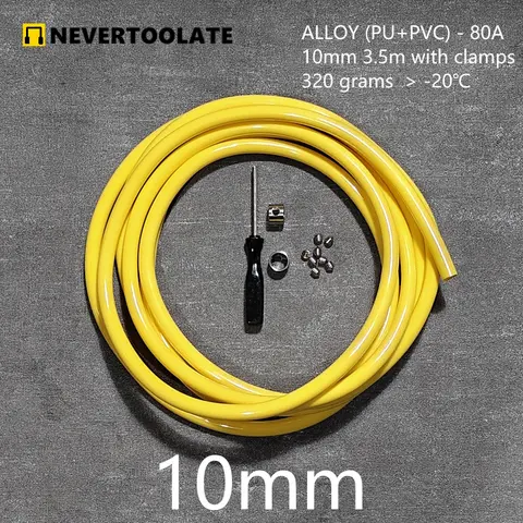 견고한 PVC PVC 및 PU (합금), 겨울 여름 무거운 점프 로프, 백업 로프 교체 액세서리, 예비 부품, 직경 3-3.5 계량기, 10mm