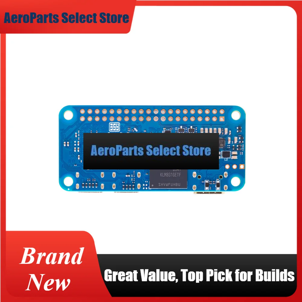 AeroPartsBanana Pi BPI-M4 ZERO Allwinner H618 Quad-core ARM Cortex™-A53 Processor 2.4G/5G WIFI 4G LPDDR4 32G EMMC Single Board C
