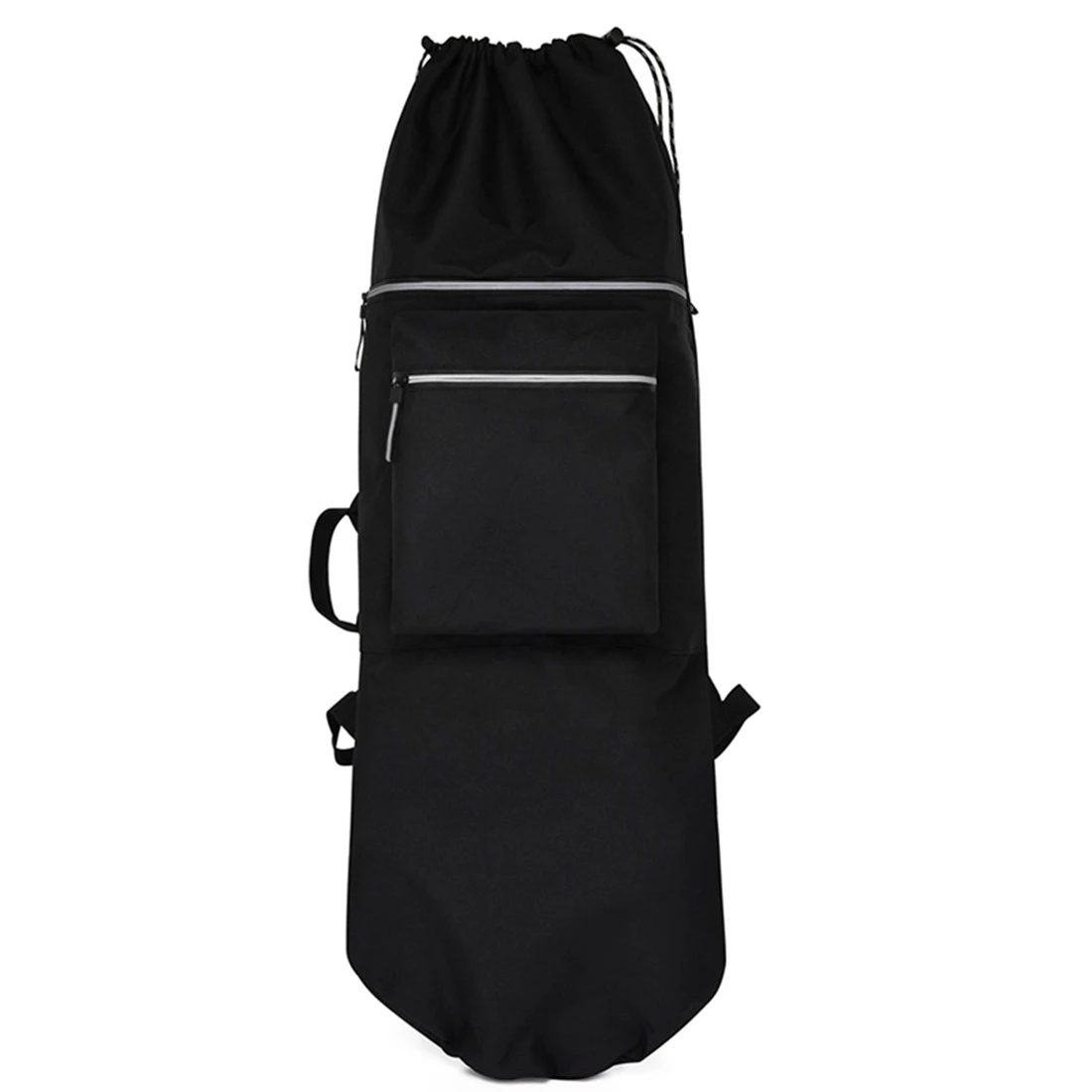 Mochila para monopatín de doble balancín, bolsa para tabla de surf, bolsa para Longboard, bolsa de transporte para monopatín, Accesorios Negros S