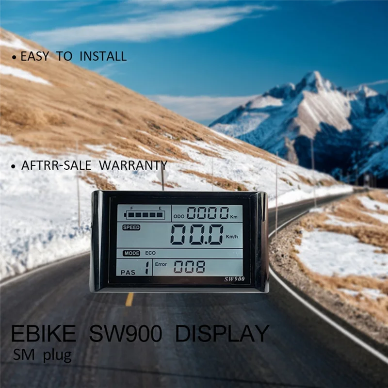 

E-Bike 40A Three Mode Sine Wave Brushless Controller With SW900 LCD Display For 1500W 2000W Ebike Accessories