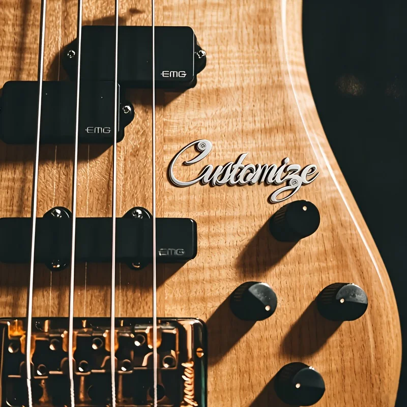 [Custom Products] Personalized Guitar Nameplates—The Perfect Gift for Music Lovers: One-of-a-Kind Handwritten Guitar Nameplates