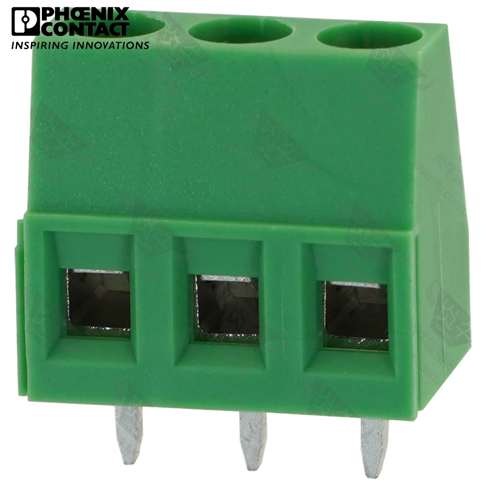 

5.0mm Original Genuine Phoenix Contact Connector PCB Screw Terminal Block 3 Pin MKDS 1.5 5.0 1715035 Wire-to-board 17.5A 400V