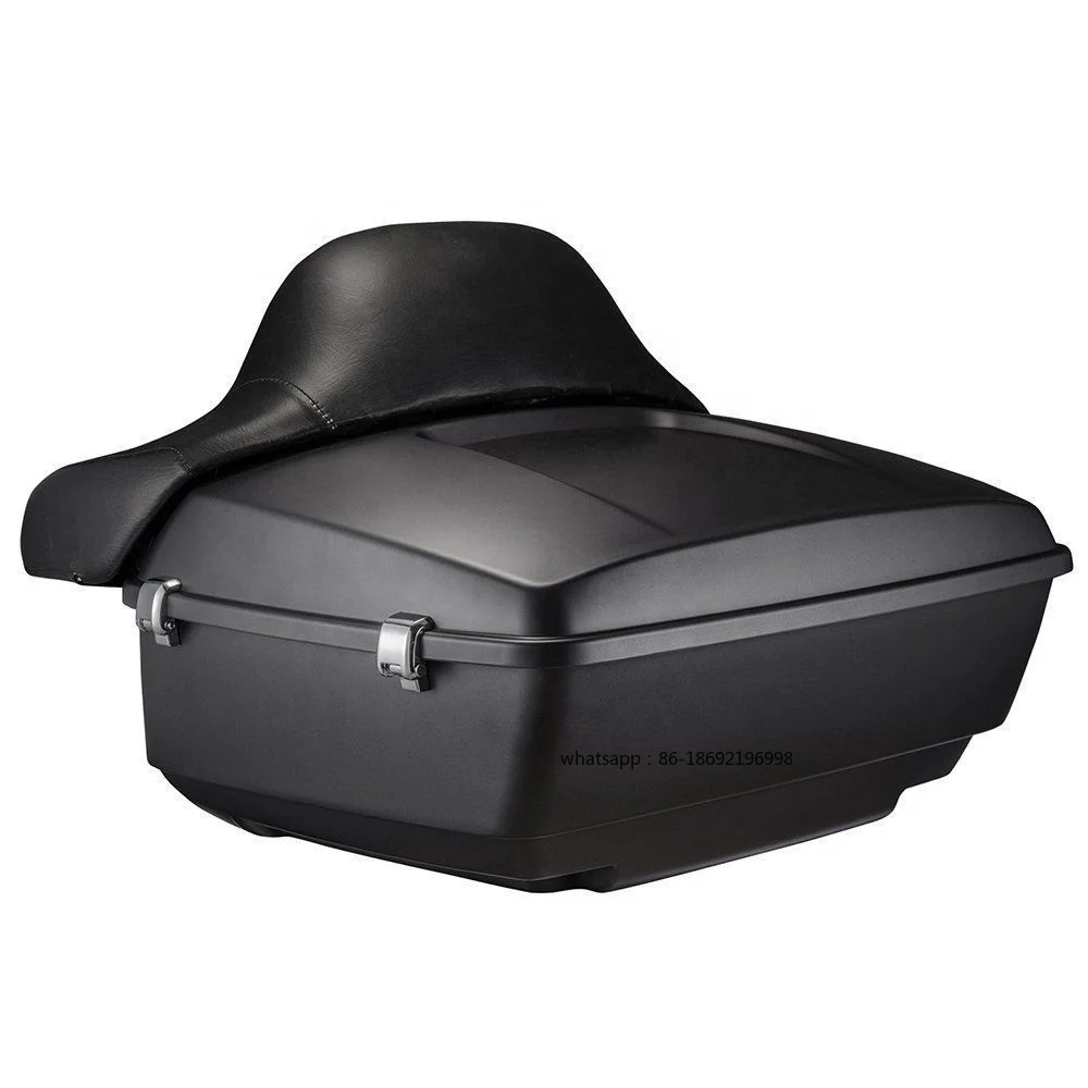 China Factory KING TOUR-Black Tour Pak Trunk  for Harley Davidson Touring 2014 2015 2016