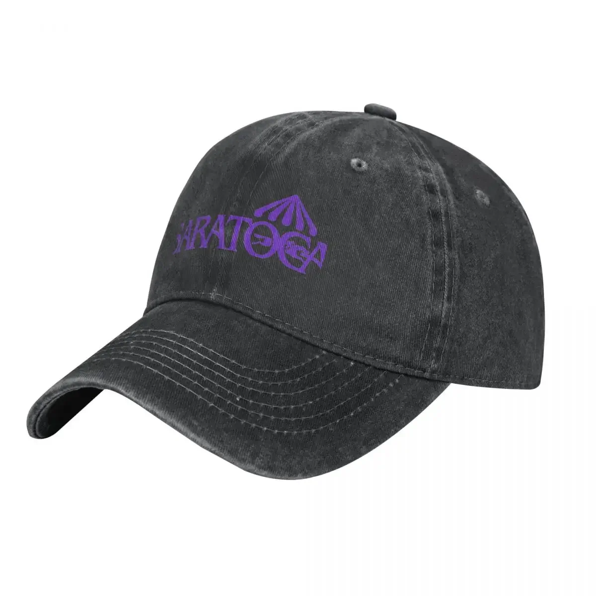 Saratoga Springs Race Track Purple Cowboy Hat Kids Hat Snapback Cap Hats Woman Men's