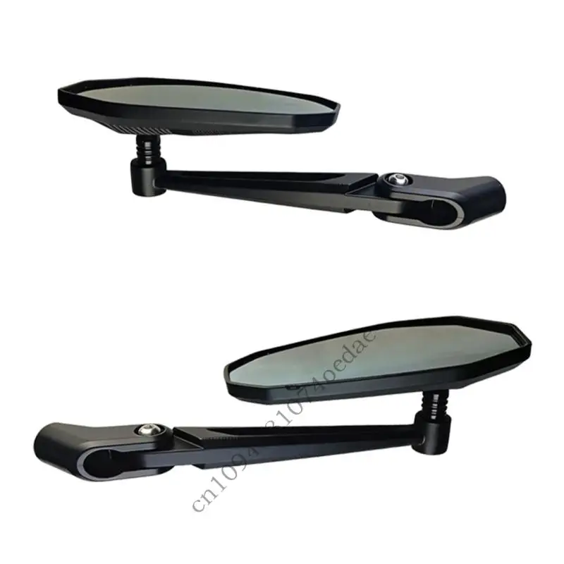 Universal Motorbike Side Mirrors Water Transfer Printing for Safe Riding