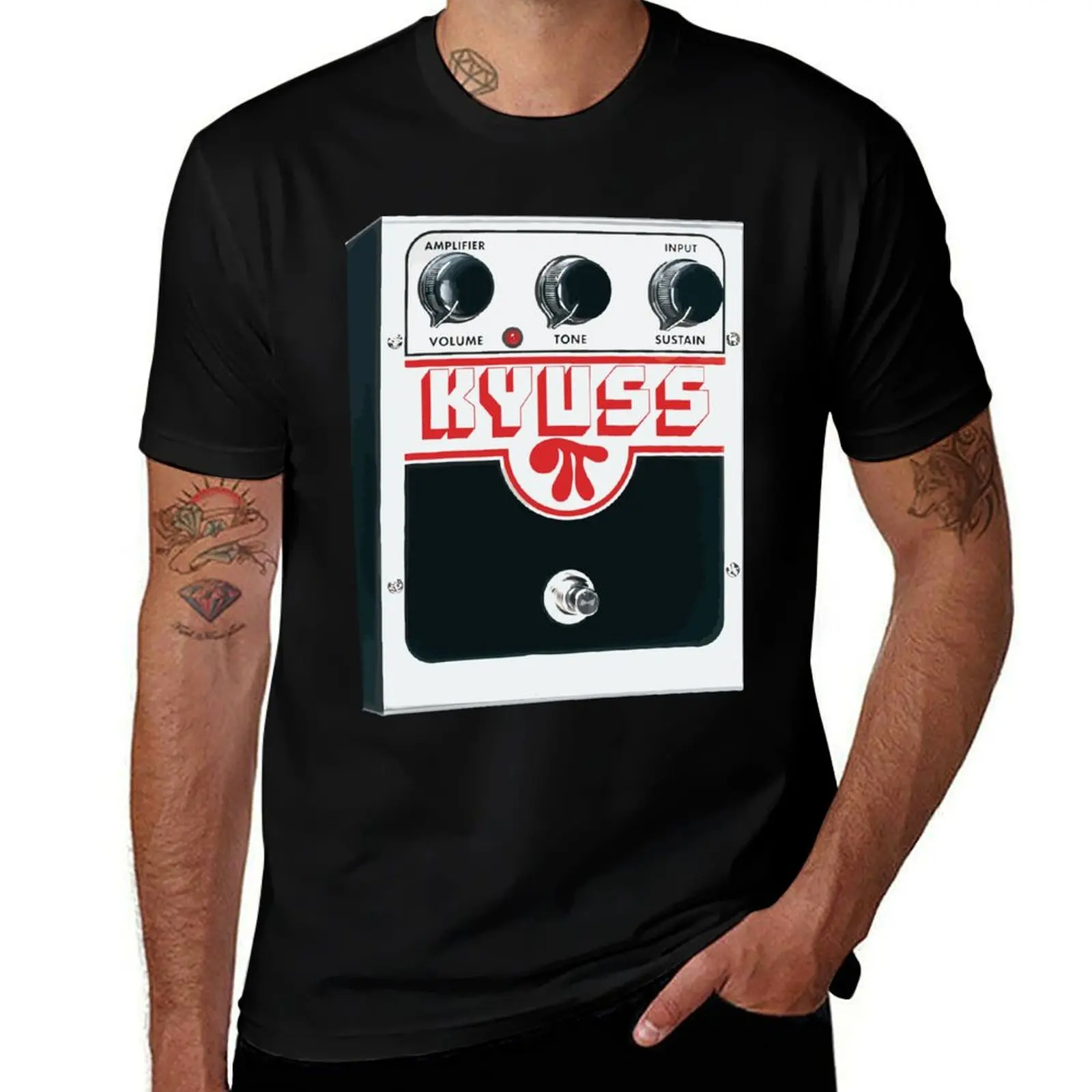 

Kyuss T-Shirt аниме черная дизайнерская футболка мужская