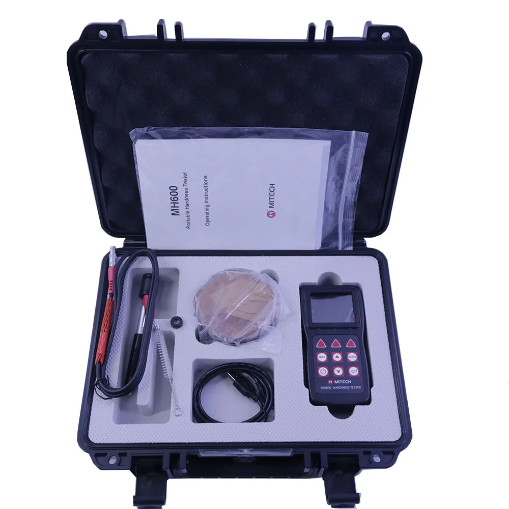 Mitech MH600 Leeb Hardness Tester NDT Metal Harness Gauge (170-960)HLD