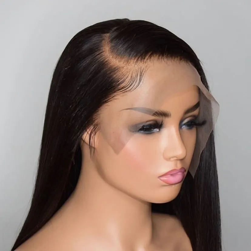 

Straight 13x6 Lace Front Human Hair Wigs 30 40 Inch 200% Transparent 13x4 Lace Frontal W Frontal Wig HD 5x5 Glueless Wear and Go