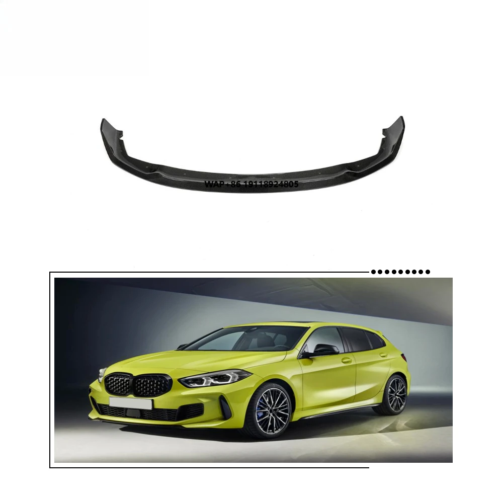 

Carbon Fiber F40 Front Lip for B-MW 1 Series 118i M Sport Hatchback 4-Door 2020-2021