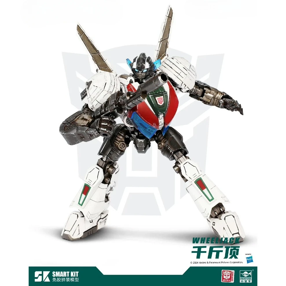 In Stock New Products TRUMPETER SK11 SK-11 Wheeljack Movable Doll Glue-free Movable Assembly Model Collection Gift Anime Figure