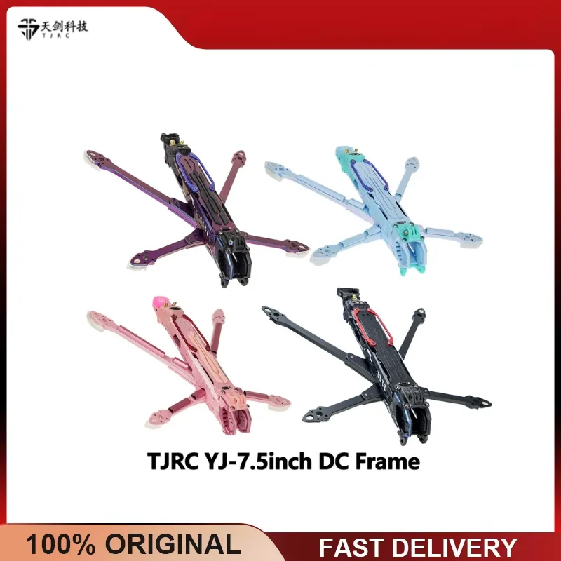 TJRC 7.5inch FPV Frame Dead Cat Compatible with O4 Pro Air Unit for Freestyle Racing Drone 318mm