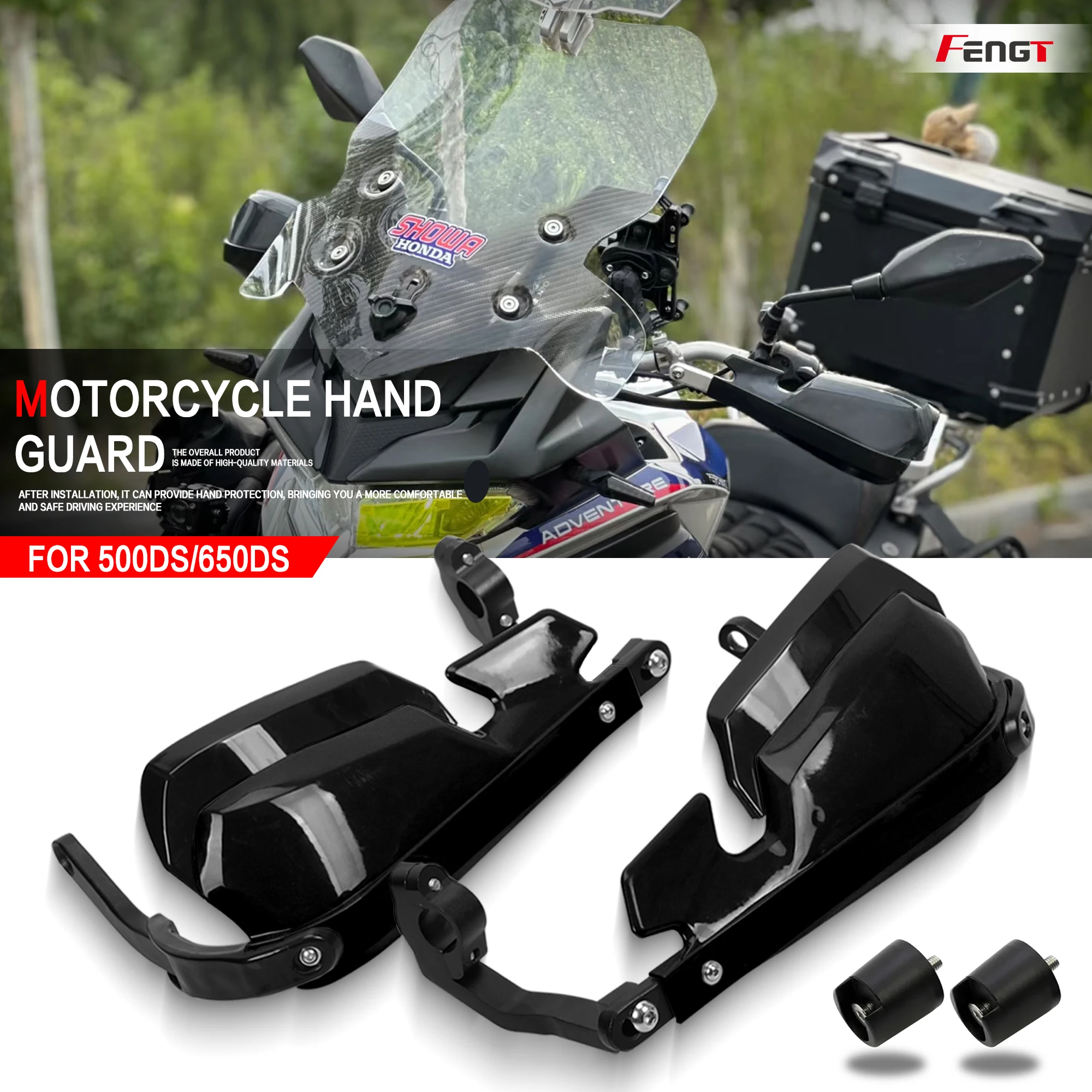 

Handguard For Voge 500DS LX500 650DS New Aluminum Handlebar Guard Heighten Hand Guards Shield Lever Guard Protector