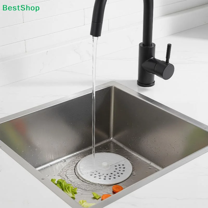 〔Q〕Rotatable Anti-odor Drain Cover Hair Filter Sink Sewer Lid With Drain Holes Adjustable Anti-Clogging For Kitchen Bathroom