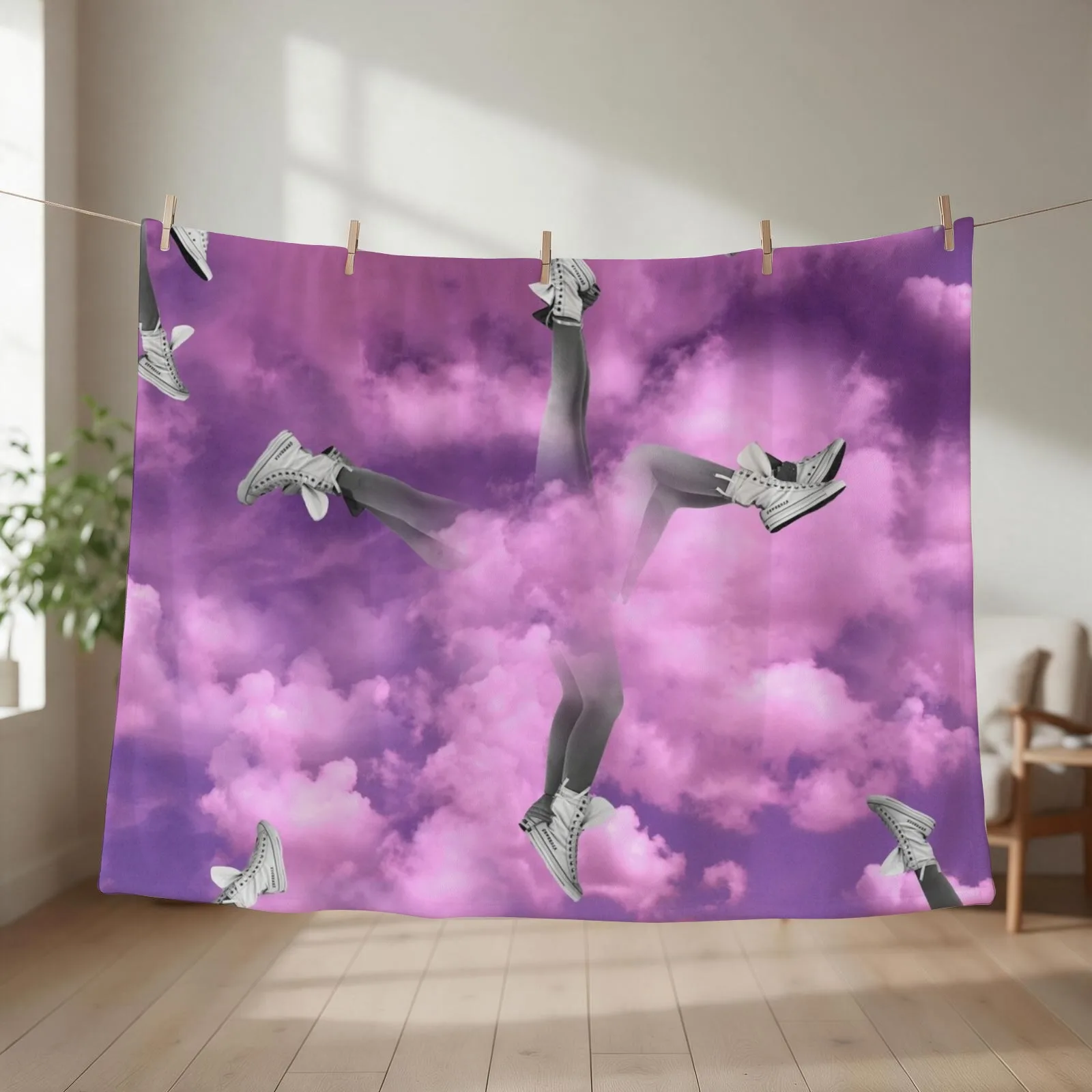 Heavenly Legs Throw Blanket Luxury Brand Soft Blankets For Sofas heavy to sleep Blankets