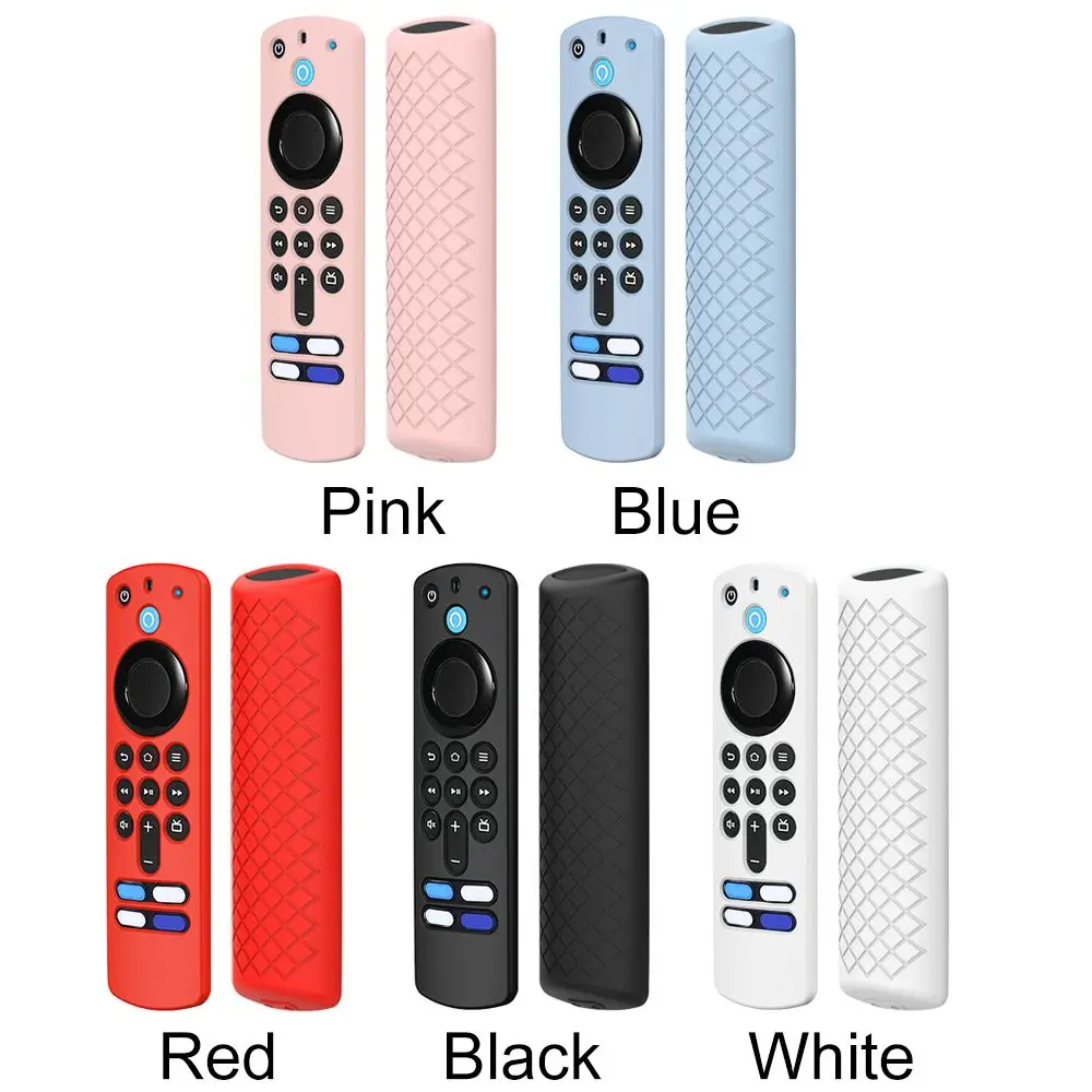 Soft Shell Remote Controller Protector Silicone Cover Protective Case Remote Control Skin For Amazon Fire TV Stick 3rd Gen