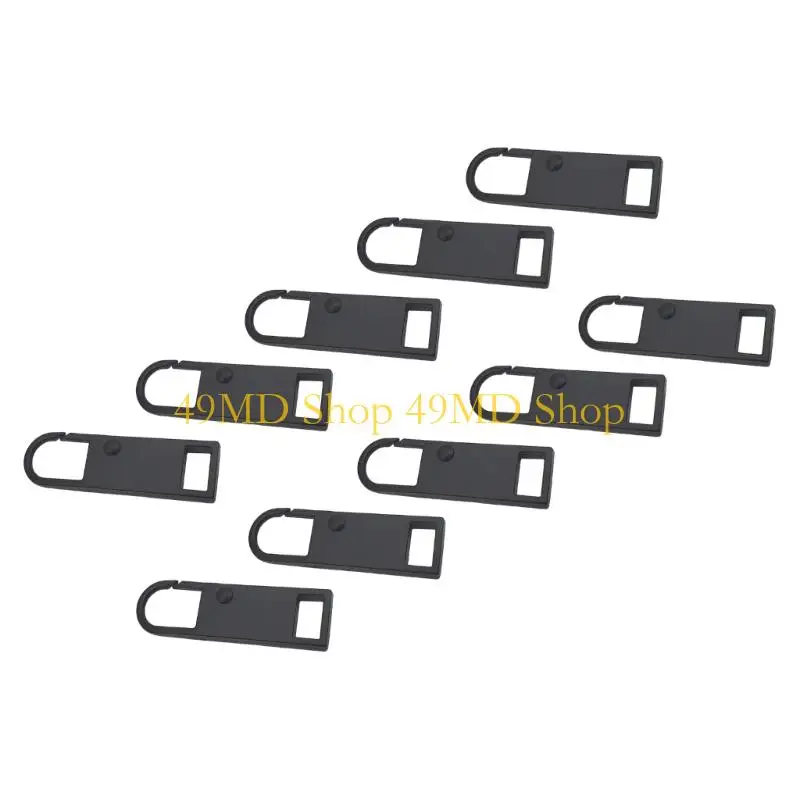 49MD Zipper Pull Tab Replacement Metal Zipper Handle Mend Fixer Zippers Extender Handle Mend Fixer Repair for Suitcase Bag