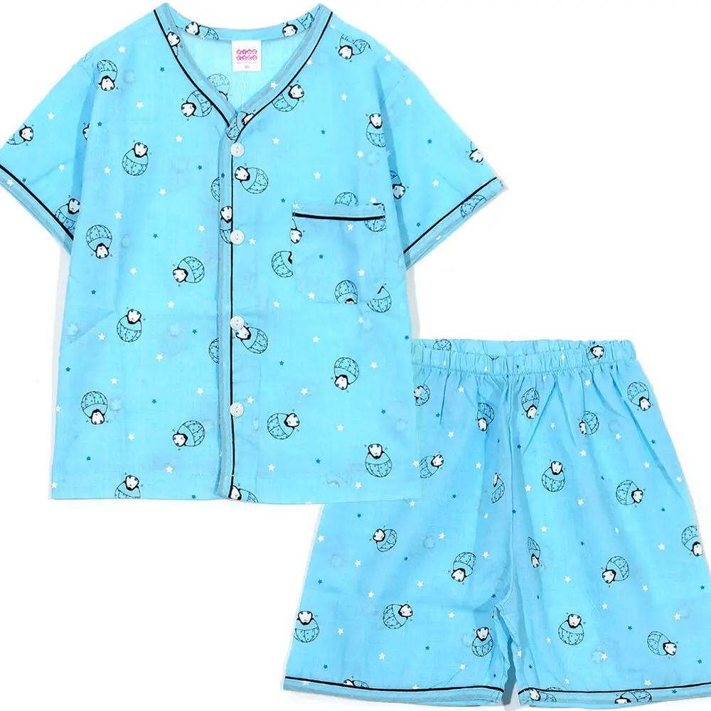 Children's Summer Pajamas Pajama Indoor Dress Half-sleeved Panlets