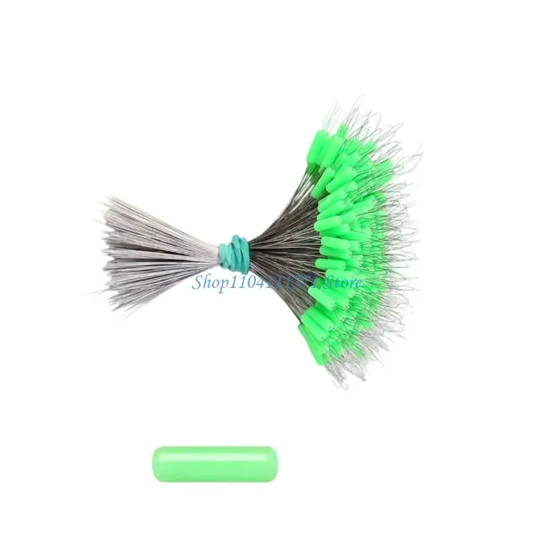 P9FC 300PCS Soft Silicone Fishing Float Bobbers Stoppers Phụ kiện câu cá bền bỉ