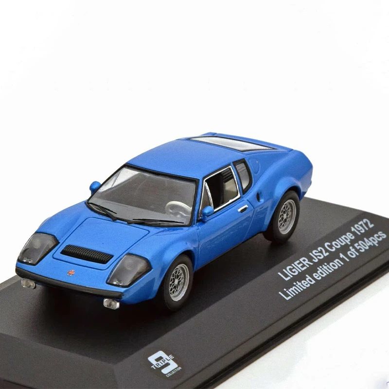 

Diecast 1:43 Scale Ligier JS2 Coupe 1972 Simulation Alloy Car Model Static Display Collectible Toy Gift Souvenir Decoration